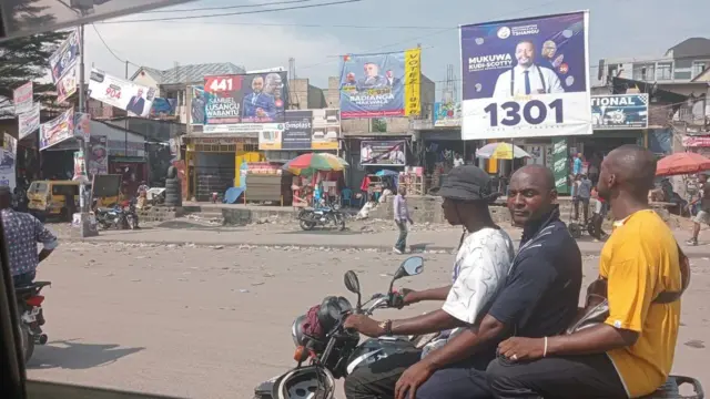 Mw'ibarabara i Kinshasa ku wa 13 KIgarama 2023