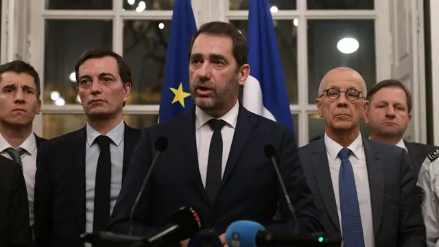 Christophe Castaner, ministro del Interior de Francia