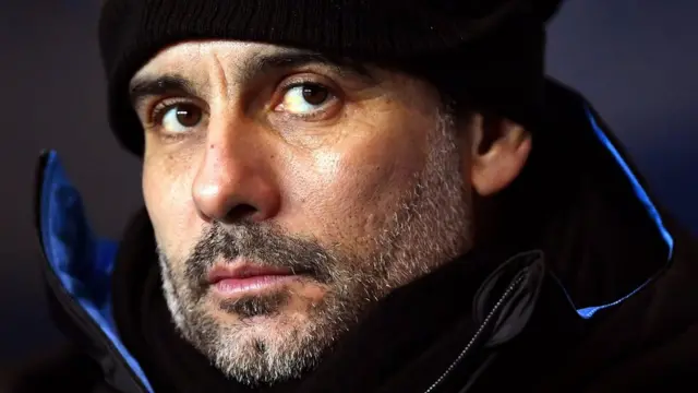 Man City boss Pep Guardiola