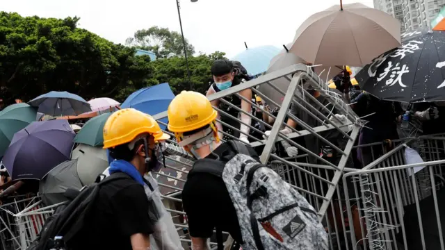 Demonstrasi di Hong Kong