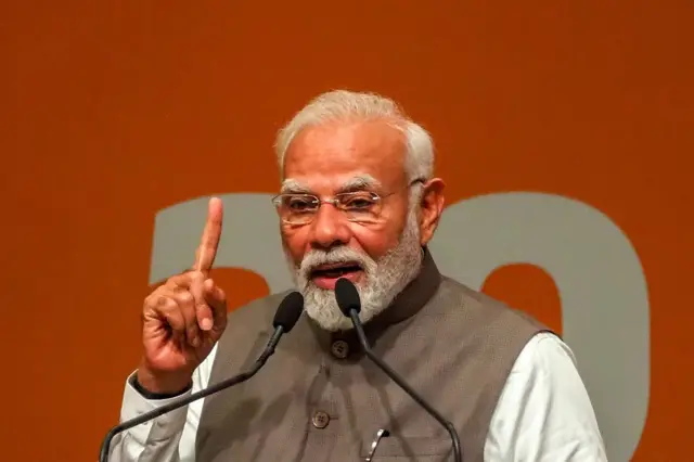 भारताचे पंतप्रधान नरेंद्र मोदी