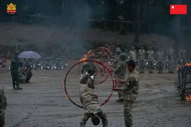 မန္တလေး PDF ရဲ့ စစ်ရေးပြမြင်ကွင်း