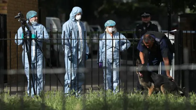 Полиция на месте преступления