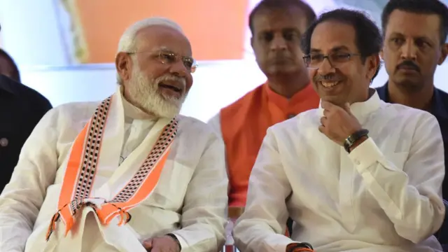 નરેન્દ્ર મોદી અને ઉદ્ધવ ઠાકરે