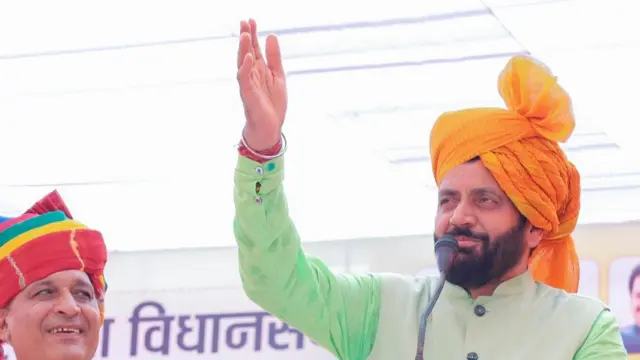 हरियाणा के मुख्यमंत्री नायब सिंह सैनी 