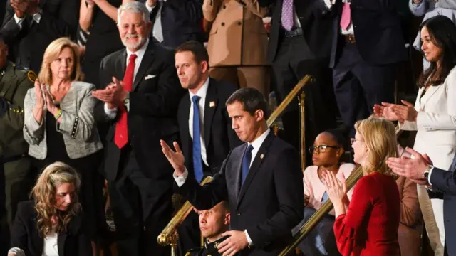 Juan Guaidó en el Congreso de EE.UU.