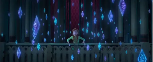 A still from the Frozen 2 trailer