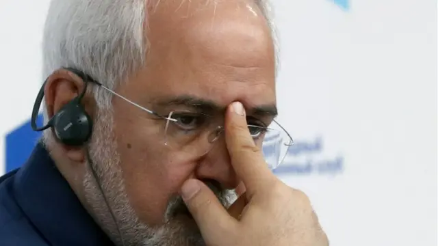 وزیر خارجه ایران گفته است 'اروپا برای حفظ آمريكا در برجام، دچار افراط شده'