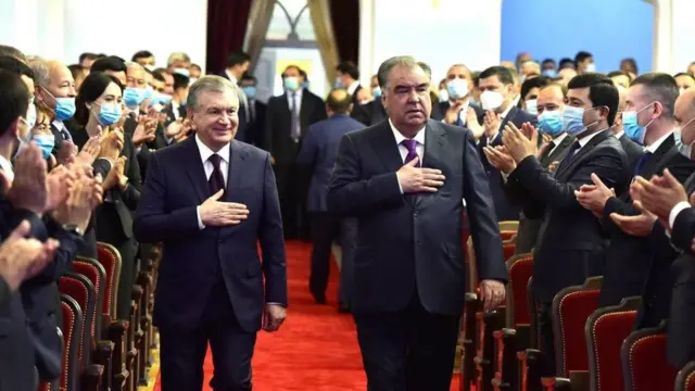 Ўзбекистон ва Тожикистон президентлари