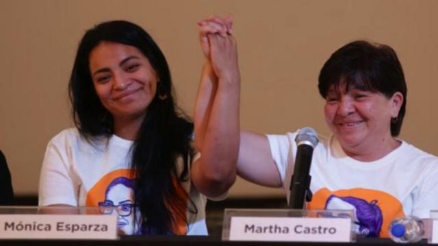 Mónica Esparza y su madre Martha