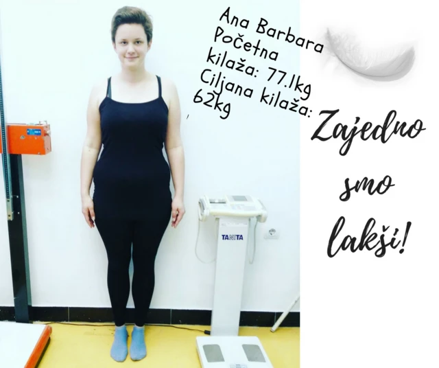 Ana Barbara, fotografija nakon merenja