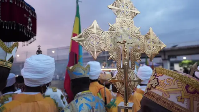 የደመራ በዓል አካባበር በአዲስ አበባ