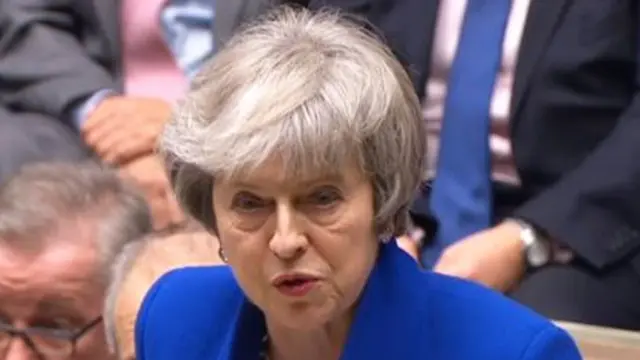Theresa May, primera ministra británica