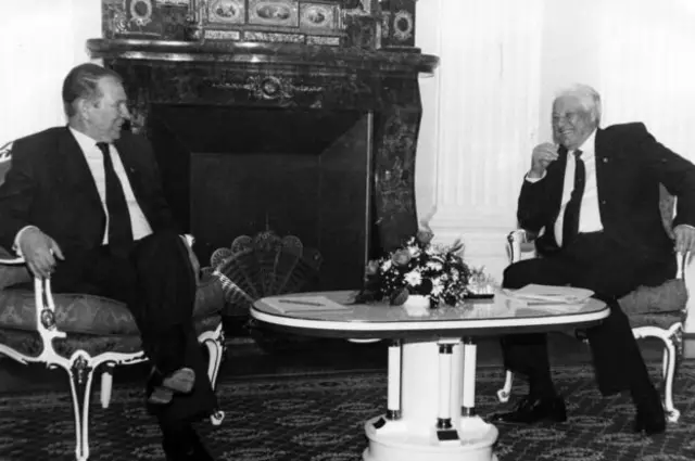 Кучма та Єльцин