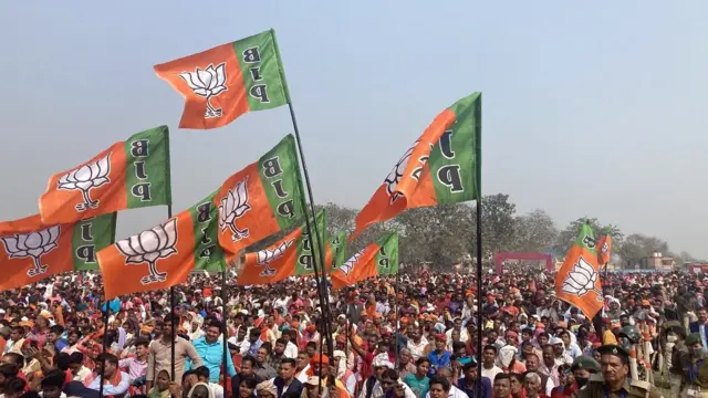 बिहार में चुनावी रैली