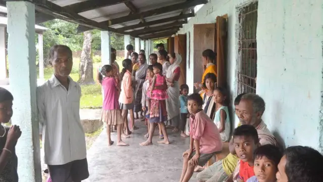 આશરો મેળવેલાં લોકો