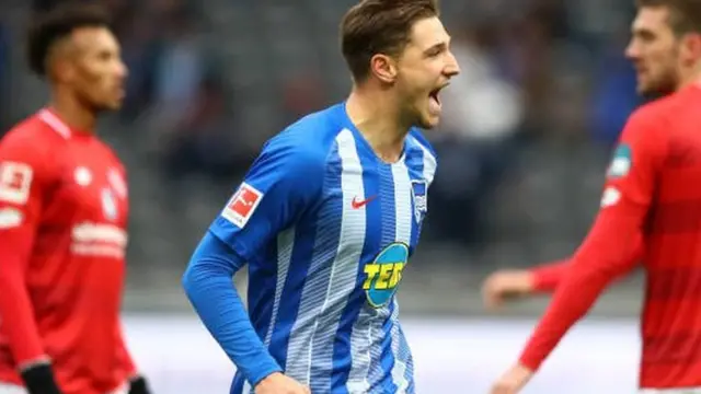 kiungo wa safu ya kati-nyuma wa Ujerumani na Hertha Berlin Niklas Stark,