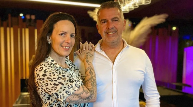 ኪርስ ሬክማስና ባለቤቱ አሌክሳንድራ 