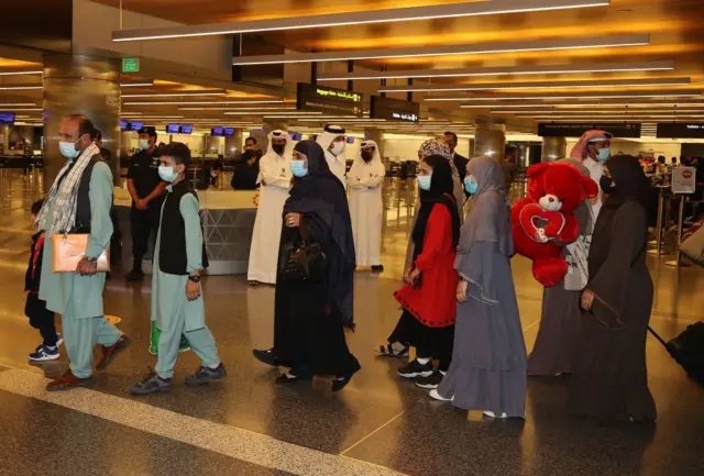 افغان ها در قطر