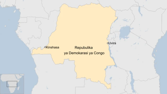 Uvira, DR CongoAgace ka Point-Zero kari mu ntara ya kilometero zisaga 100 mu majyepfo ashyira uburengerazuba bwa Uvira