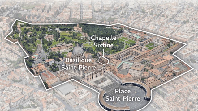 Ishusho ya satellite yerekana ikibanza ca Vatican