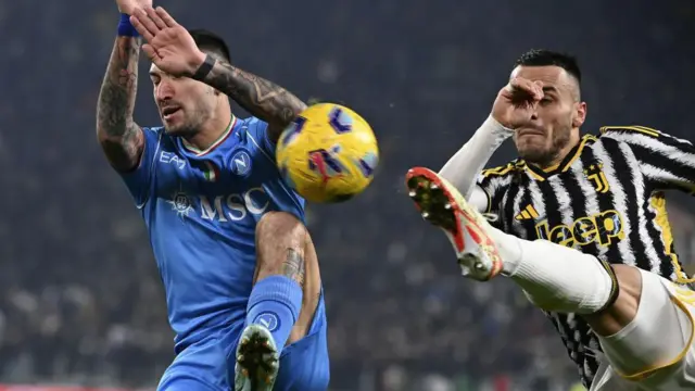 بازی ناپولی و یوونتوس