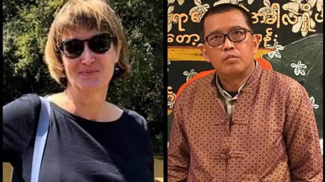 UK ambassador and her husband