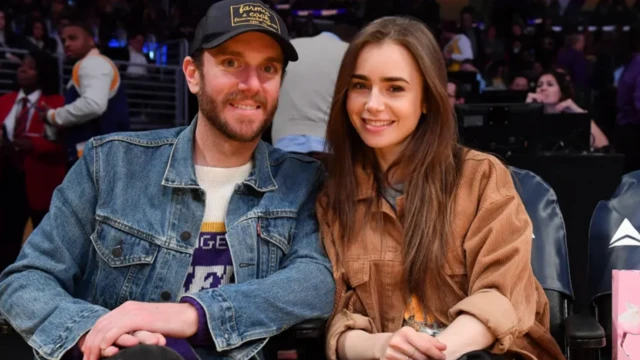 Лили Коллинз и Чарли Макдауэлл 