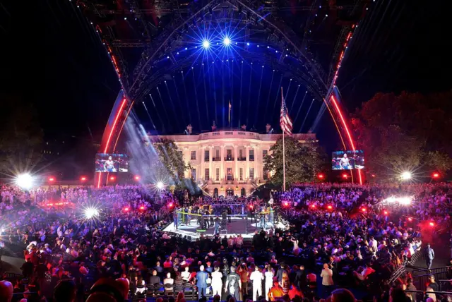 Evento do UFC na Casa Branca