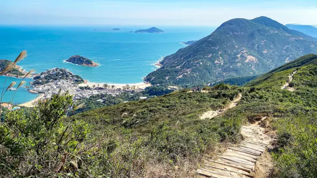 石澳郊野公園的龍脊山徑