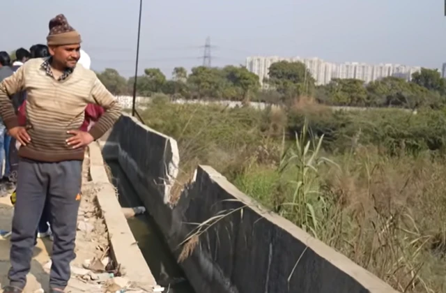 દિલ્હી, નોઇડા સેક્ટર 150, યુવરાજ મહેતા, પાણીમાં ડૂબવાથી યુવકનું મોત, પોલીસ, બીબીસી ગુજરાતી