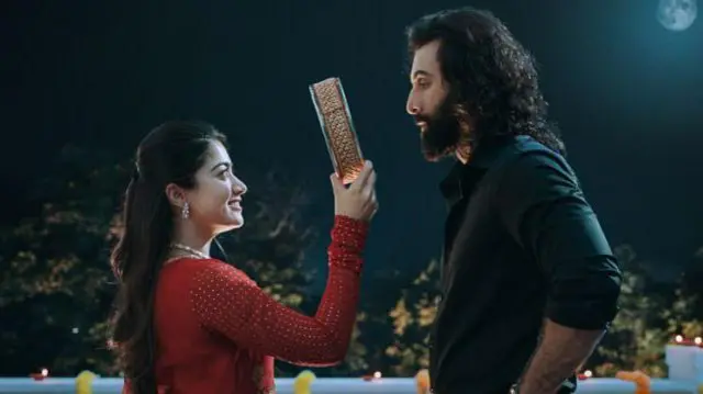 अॅनिमल चित्रपटातील दृश्य