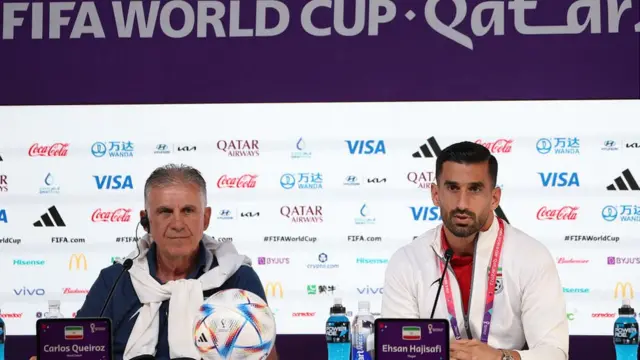 احسان حاج صفی و کارلوس کیروش