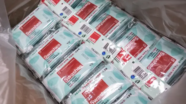 교도소에서 사용할 수 있는 소독용 티슈