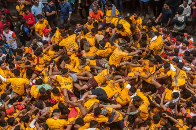 दहीहंडी (प्रातिनिधिक फोटो)