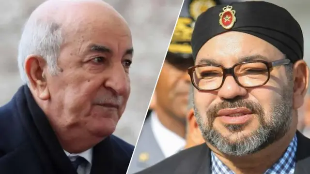 العاهل المغربي والرئيس الجزائري