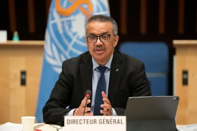 WHO Başkanı Doktor Tedros Adhanom Ghebreyesus