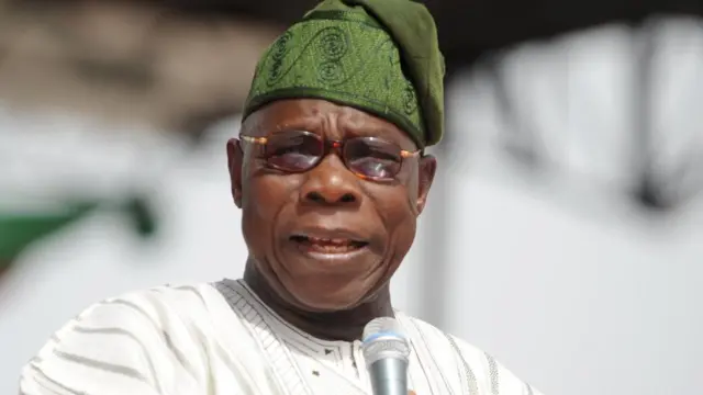 Aworan aarẹ tẹlẹ Olusegun Obasanjo