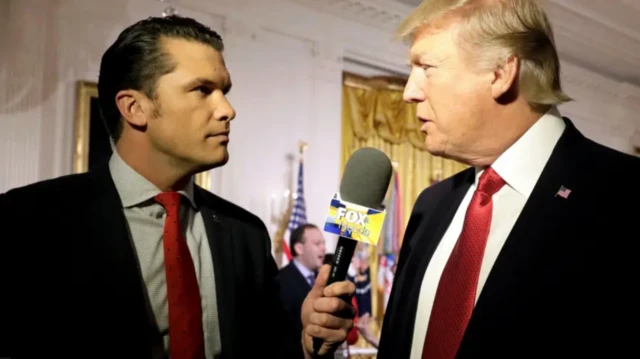 Pete Hegseth ve Donald Trump