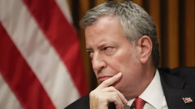 New York City Mayor Bill de Blasio