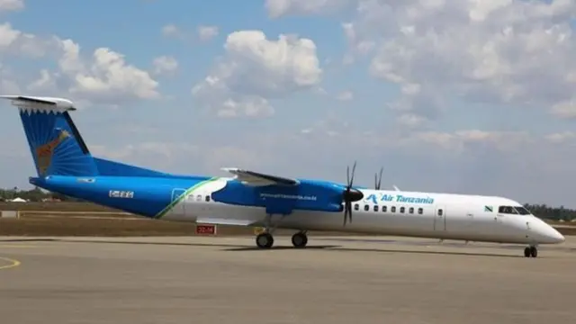 Ndege hiyo aina ya Bombadier Q400 NextGen iliowasili mwaka 2016