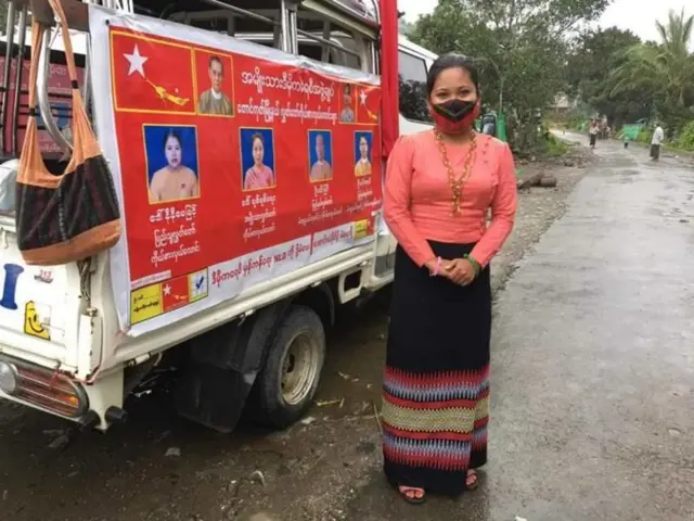 တောင်ကုတ်မြို့နယ်မှာ မဲဆွယ်စည်းရုံးရေးဆင်းနေတဲ့ လွှတ်တော်ကိုယ်စားလှယ်လောင်း သုံးဦးအောက်တိုဘာ ၁၄ ရက်က အဖမ်းခံရ