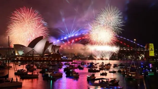 Sydney fireworks
