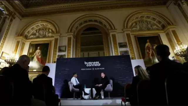 Elon Musk tells Rishi Sunak AI will put an end to work