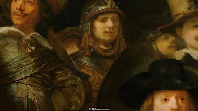 Sama halnya seperti seniman Vlaams, Van Eyck, Rembrandt juga suka melukis dirinya sendiri di dalam lukisan.