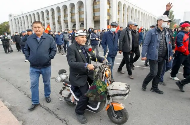 Bişkek protesto