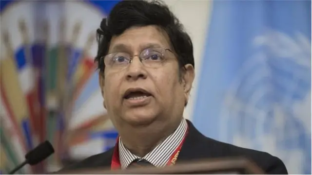 বাংলাদেশের পররাষ্ট্রমন্ত্রী এ কে আবদুল মোমেন