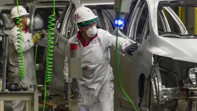 Planta de fabricación de autos en México
