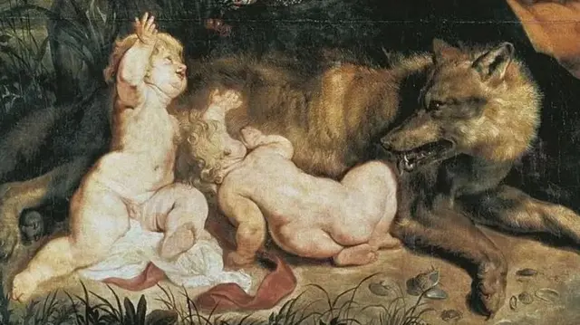 Lupus zulitere Romulus na Remus