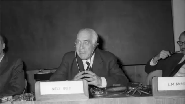 Niels Bohr mwaka 1955